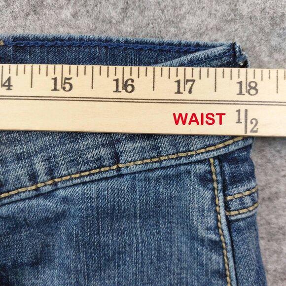 Wrangler Jeans Mens 36x38 Blue Retro Slim Boot Stretch Denim Western Bootcut - Picture 4 of 12